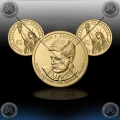 ZDA $1 (35th President) 2015 P + D "John F. Kennedy" UNC